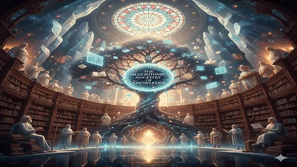 تصویر یک درخت که نقش گراف گوگل را دارد